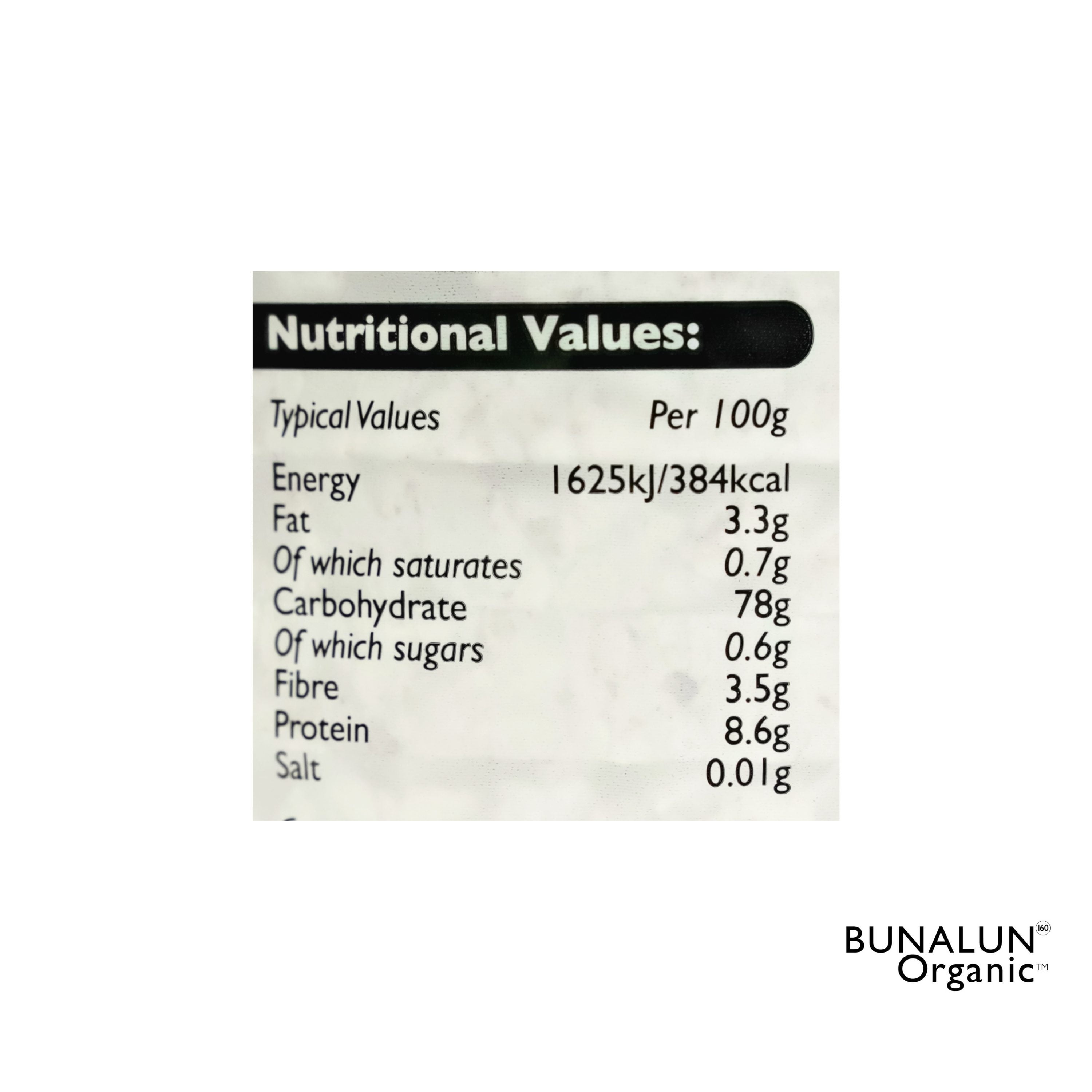 Bunalun Organic Unsalted Rice Cakes