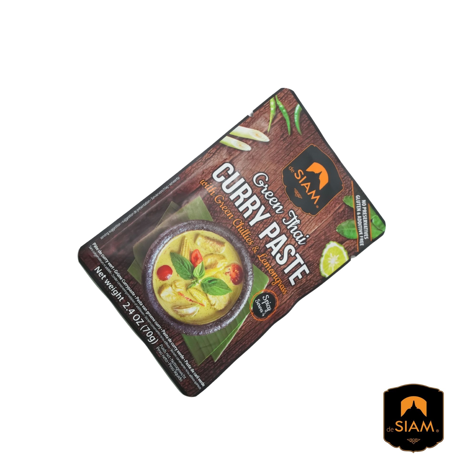 De Siam Green Thai Curry Paste