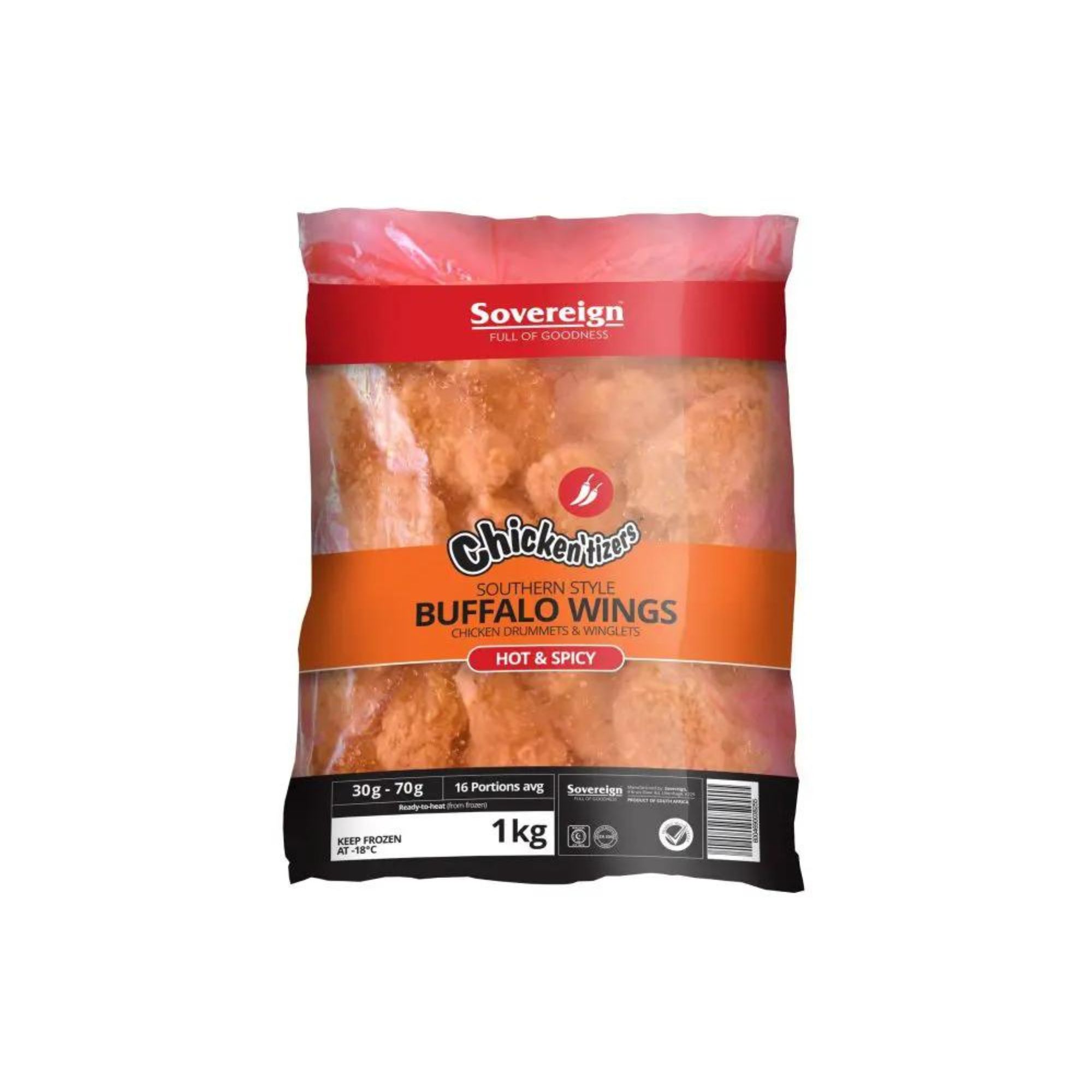 Chickenitzers Spicy Chicken Buffalo Wings