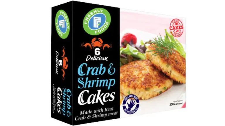 Freshly Frozen Foods Crab and Shrimps Cakes
