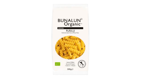Bunalun Organic Cooking Fusilli Pasta 500 gm