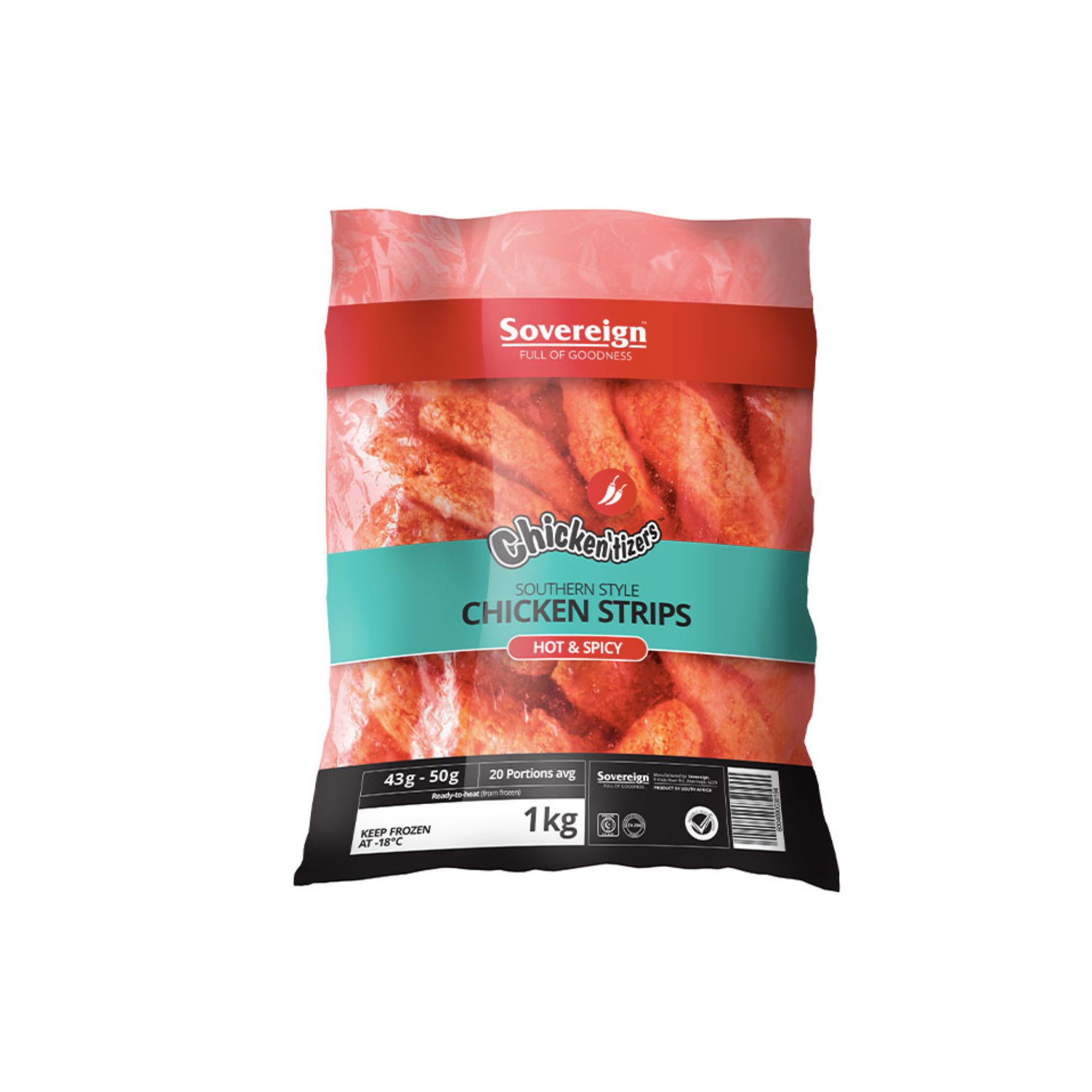 Chickenitzers Southern Style Spicy Chicken Strips