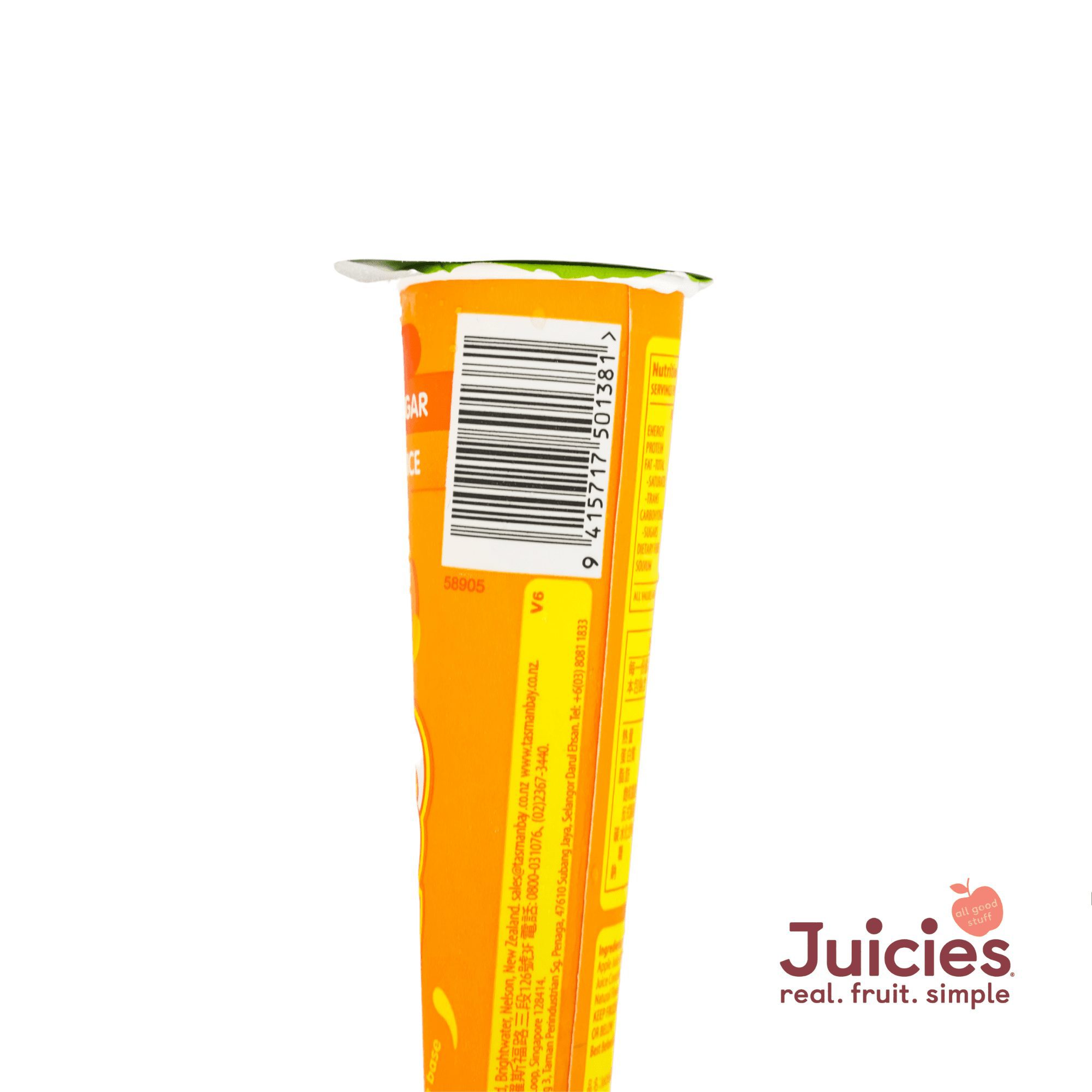 Juicies Orange Ice Popsicle