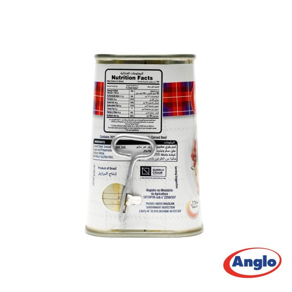 Anglo Corned Beef Low Fat 340 gm