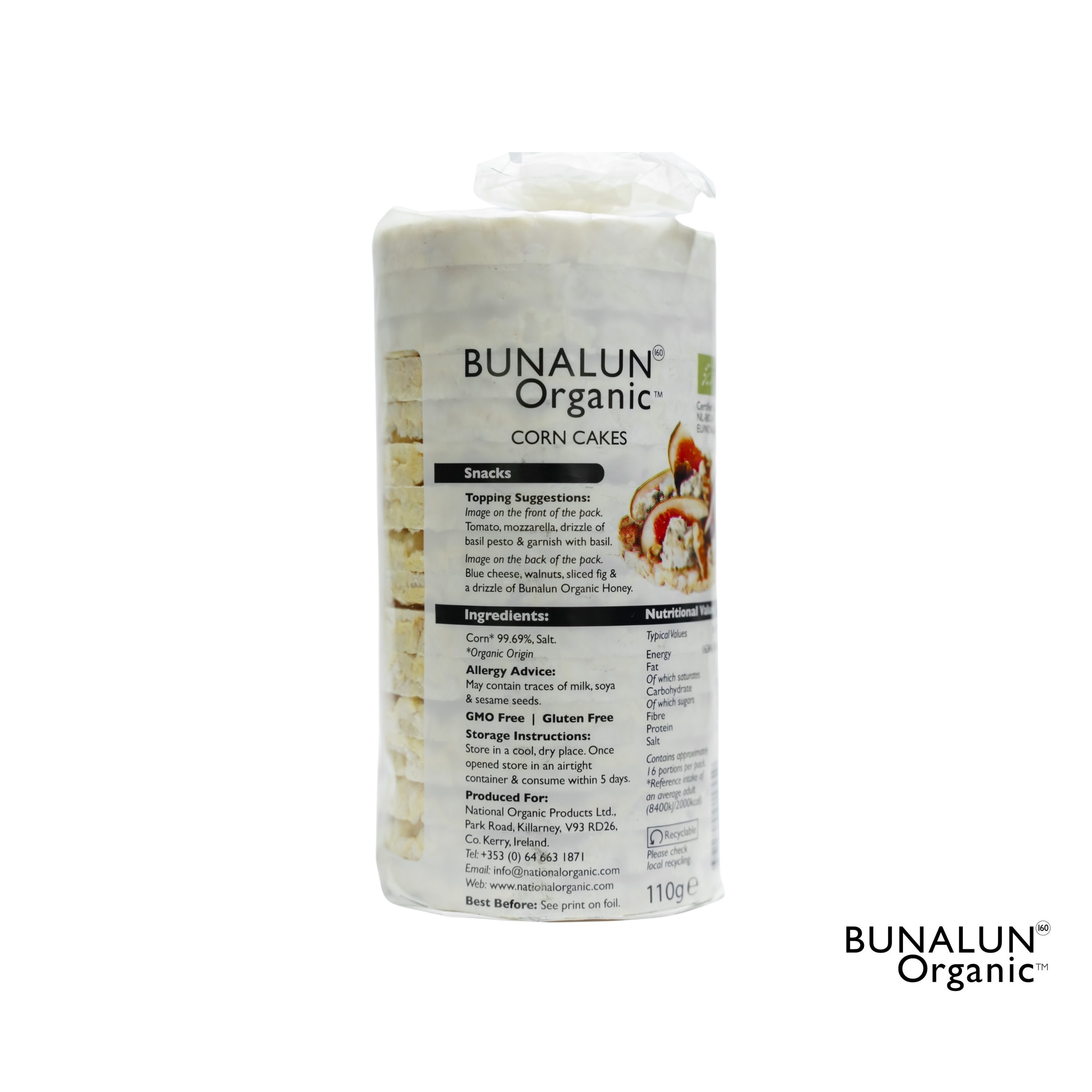 Bunalun Organic Corn Cake