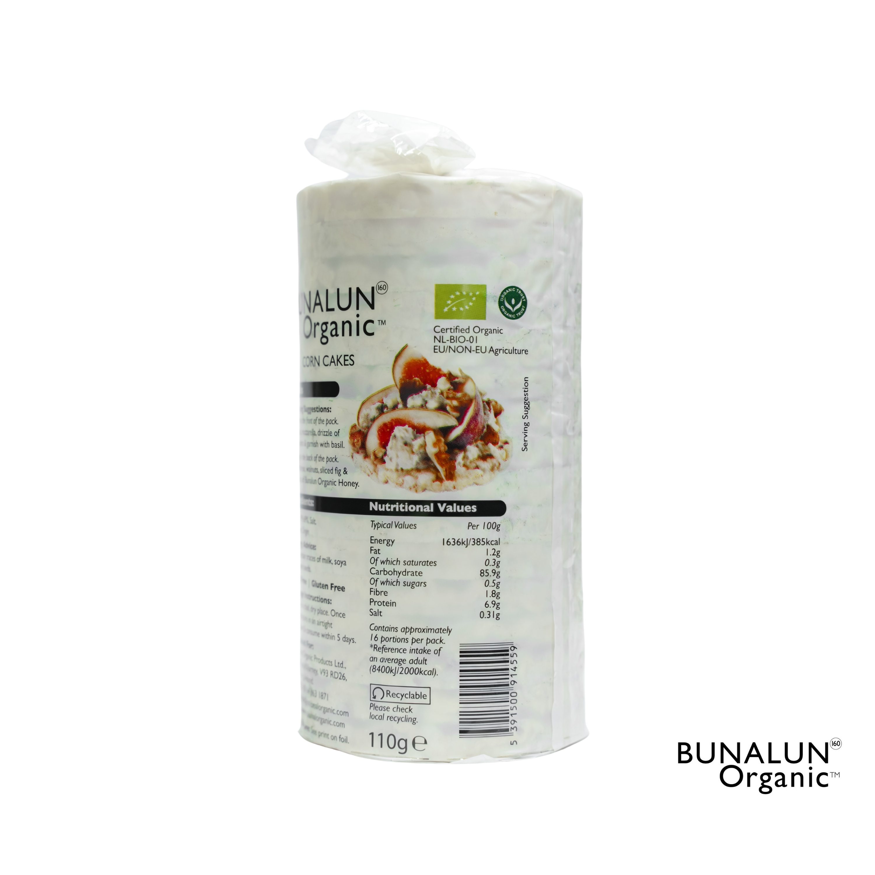 Bunalun Organic Corn Cake