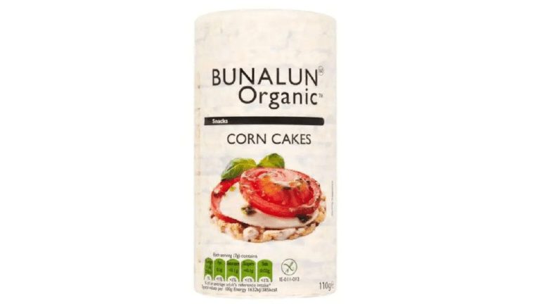Bunalun Organic Snacks Corn Cakes
