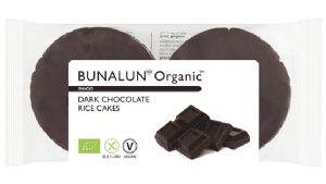Bunalun Organic Snacks Dark Chocolate Rice Cakes