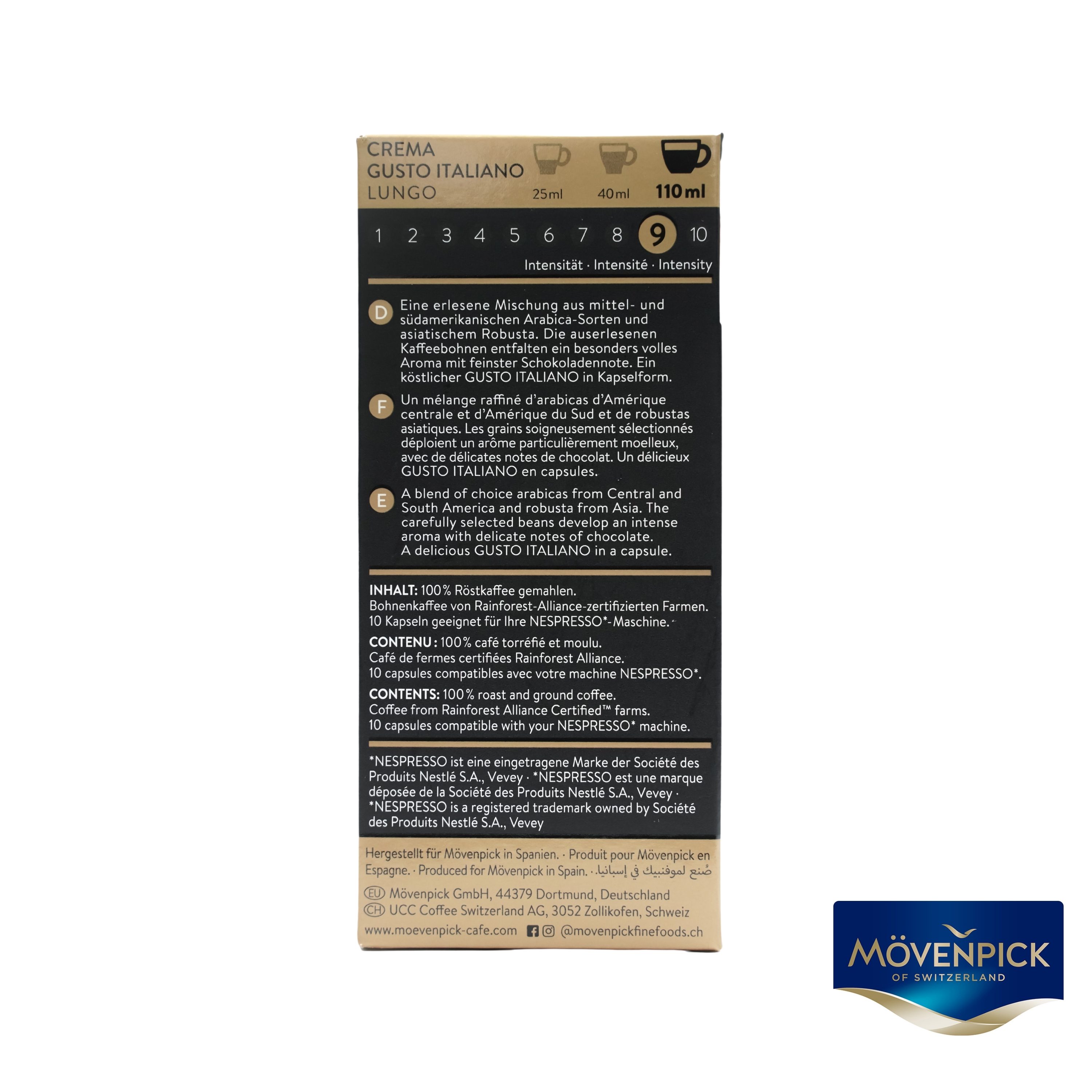 Mövenpick Crema Gusto Italiano