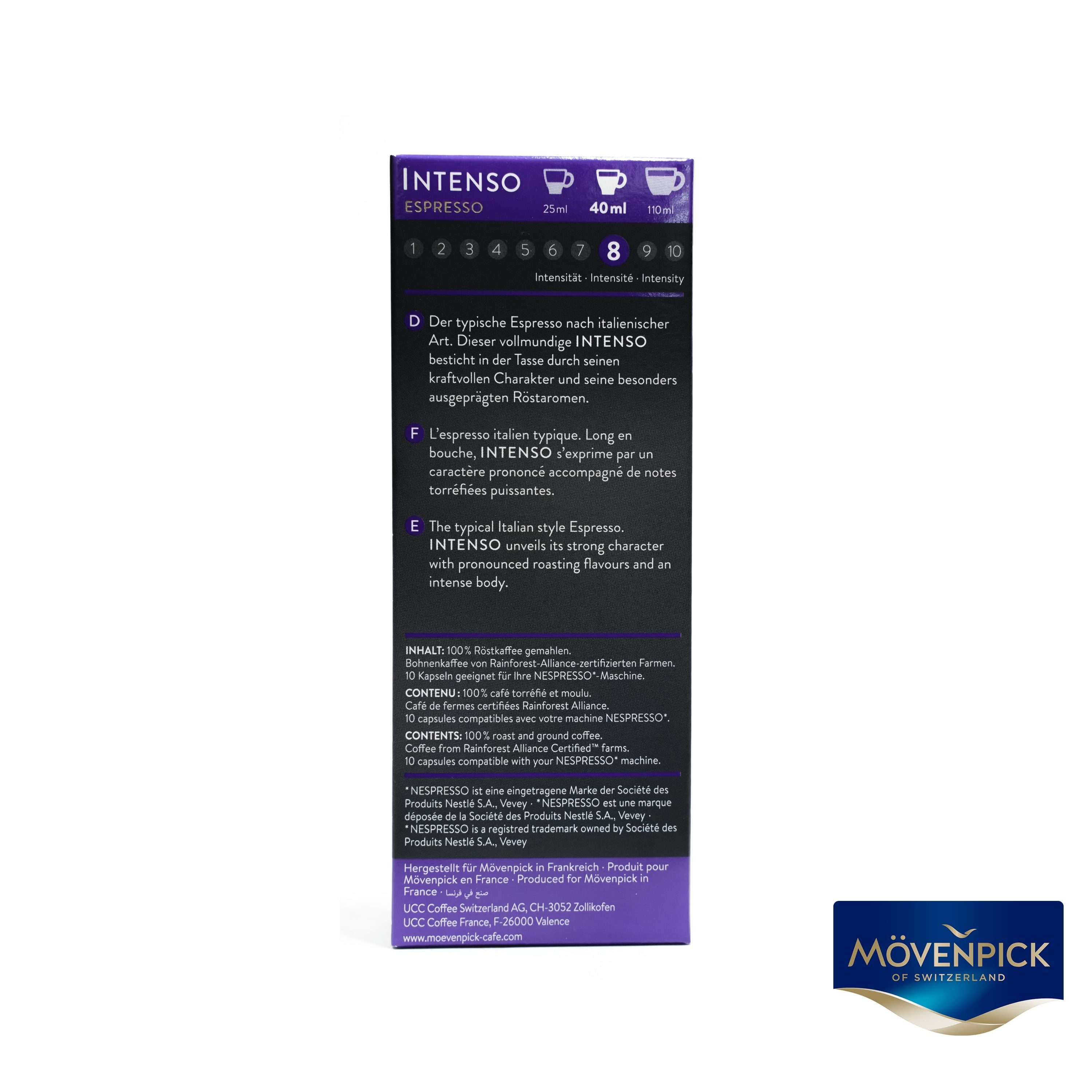 Mövenpick Intense Espresso Coffee