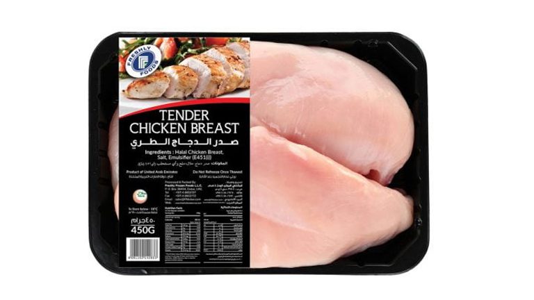 Freshly Frozen Foods Tender Chicken Breast
