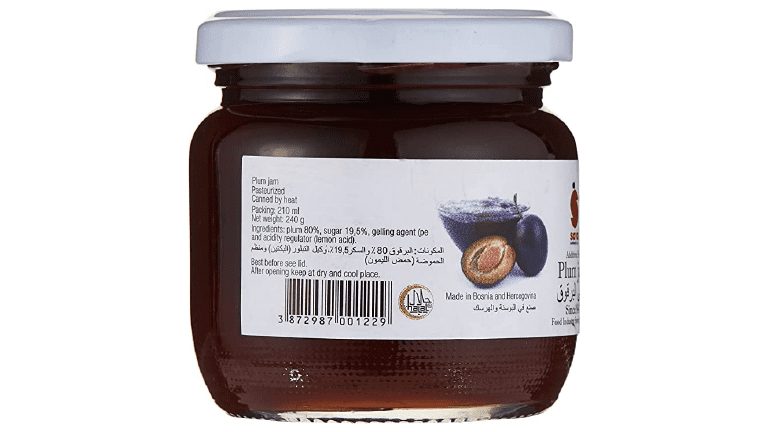 Sava Plum Jam 80% Fruit