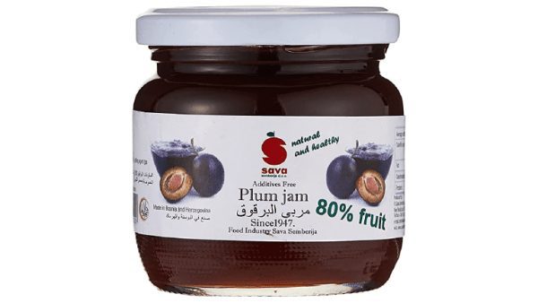 Sava Plum Jam 80% Fruit
