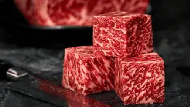 Wagyu Tenderloin Marbling