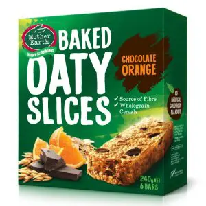 Mother Earth Baked Oaty Slices
