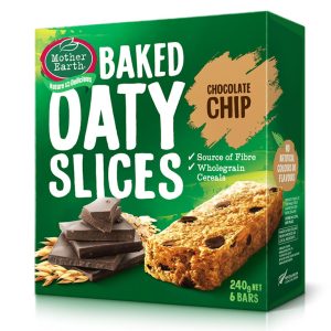 Mother Earth baked oaty slices