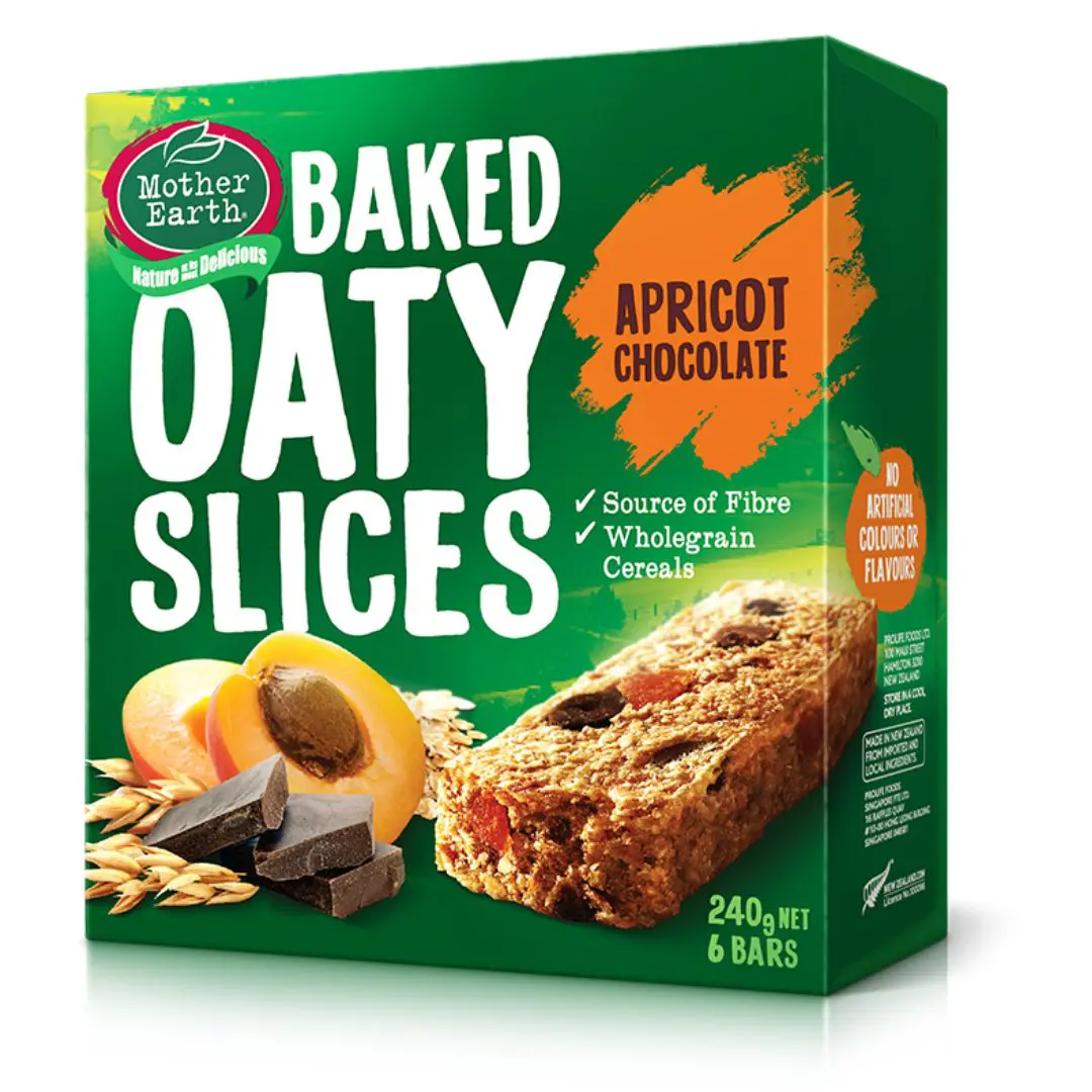 Mother Earth baked oaty slices