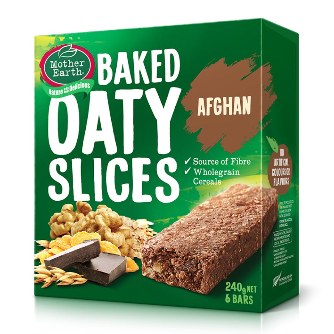 Mother Earth baked oaty slices