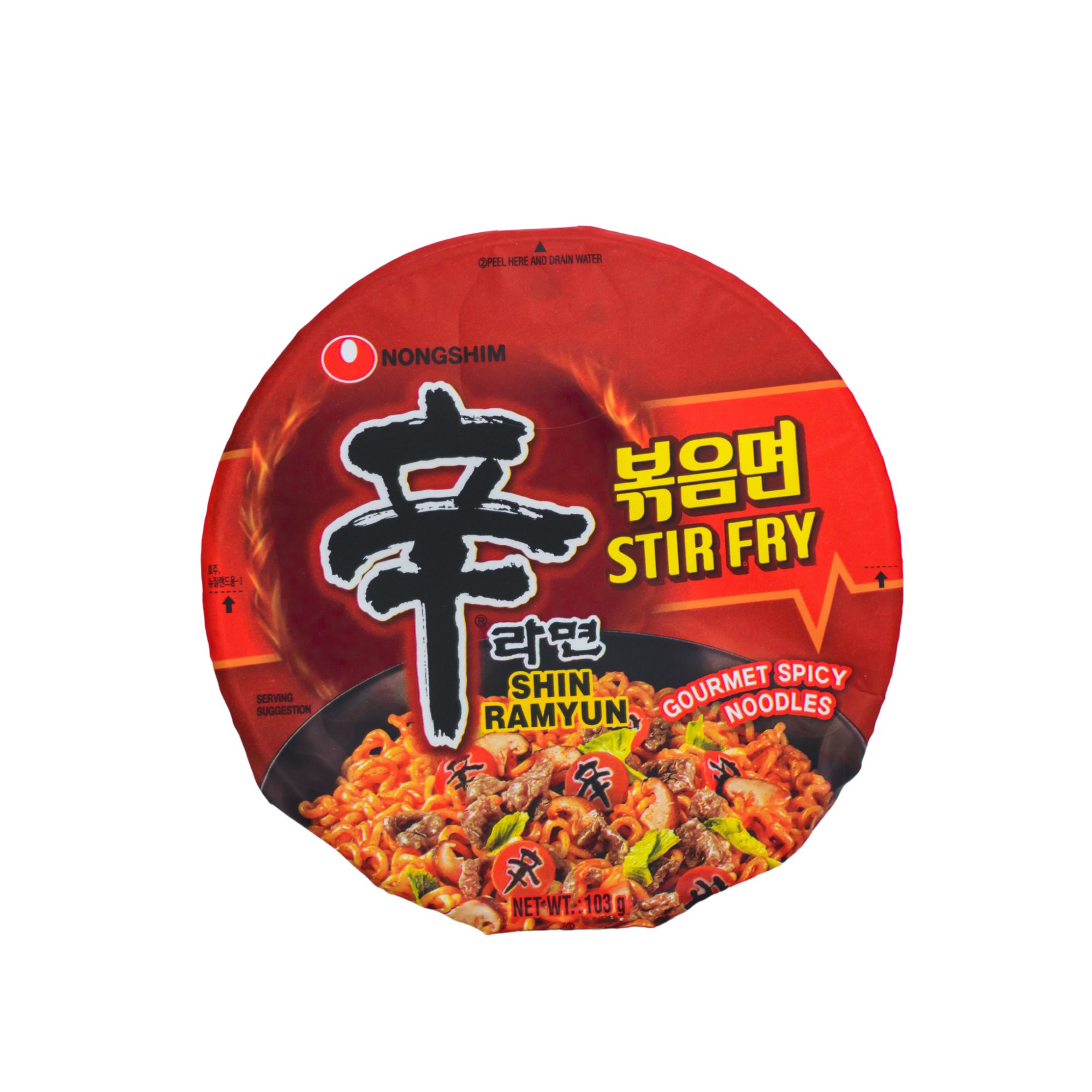 Nongshim Shin Ramyun Stir Fry Big Cup