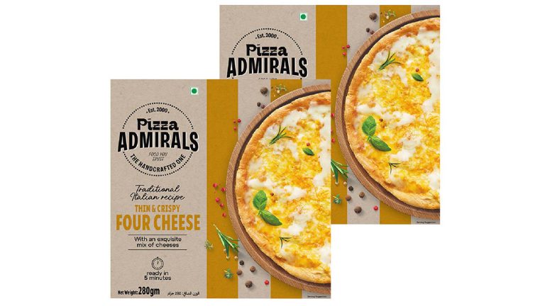 Admirals Four Cheese pizza Buy 1 get 1 free