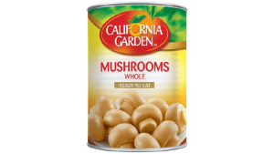 California Garden Mushroom in Brine whole