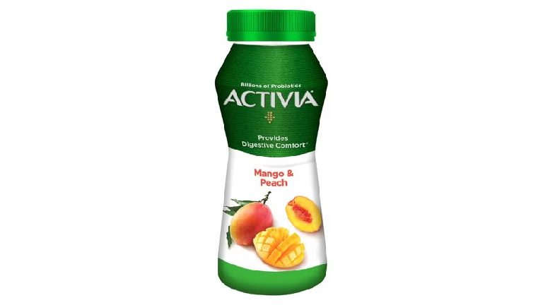 Activia Yogurt Drink Go Mango and Peach 180ml