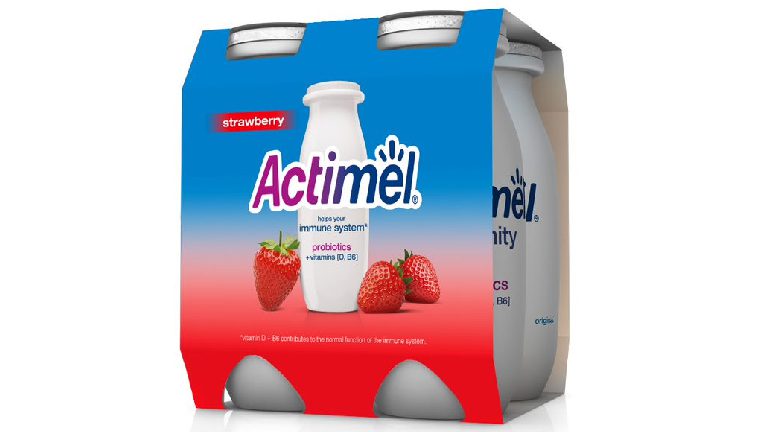 Actimel Strawbery 4x93ml
