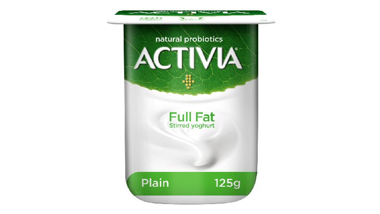 Activia Stirred Yogurt Plain Full Fat 125g