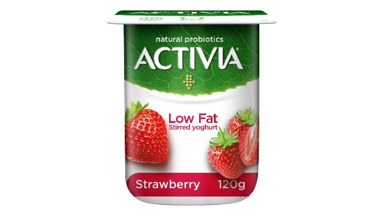Activia Stirred Yogurt Strawberry Low Fat 120g