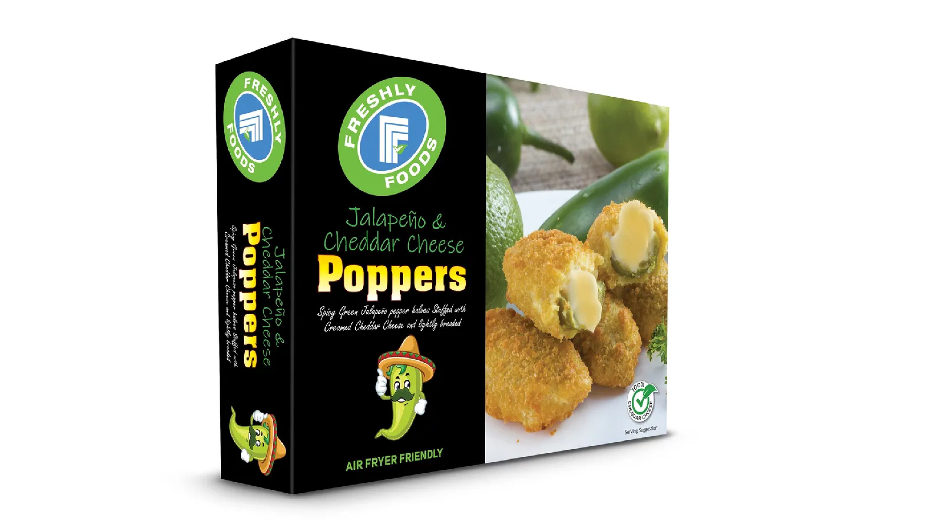 FFF Jalapeno Cheddar Cheese Popper 350 gm
