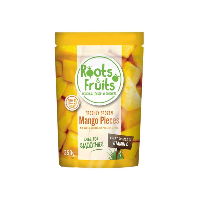 Roots & Fruits Frozen Mango 350gms