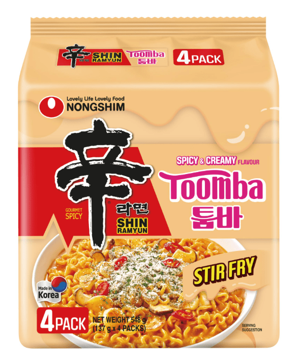 Nongshim Shin Ramyun Toomba 137Gx5