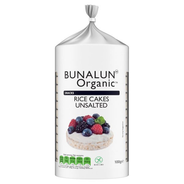 Bunalun Organic Unsalted Rice Cake 100gm - Buy Like Chefs