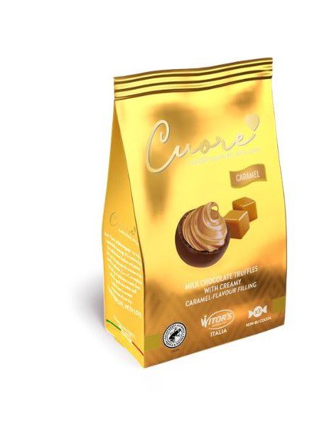 Witors Cuore Italian Chocolate Caramel Bag 30gm