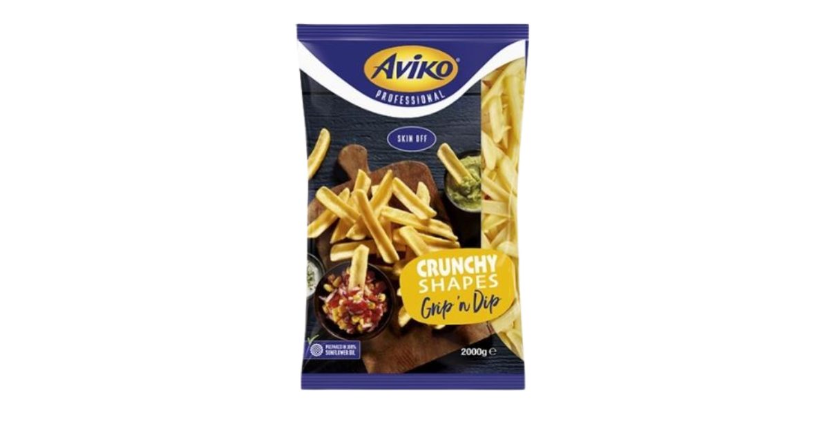 Aviko Crunchy Shapes Grip N Dip 2kg