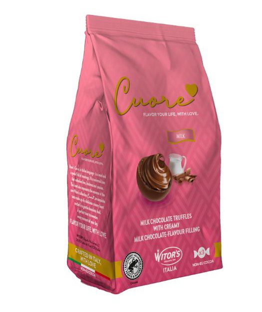 Witors Cuore Italian Chocolate Milk Bag 30gm