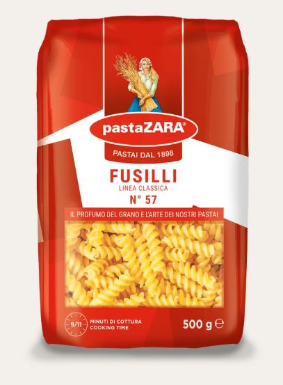 Pasta Zara Fusilli 500gm