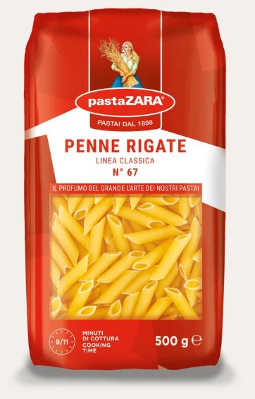 Pasta Zara Penne Rigate 500gm