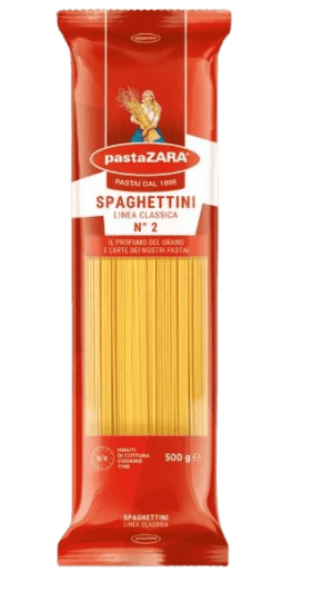 Pasta Zara Spaghettini 500gm
