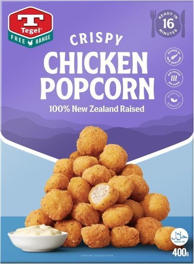 Tegel Crispy Chicken Popcorn 400gm