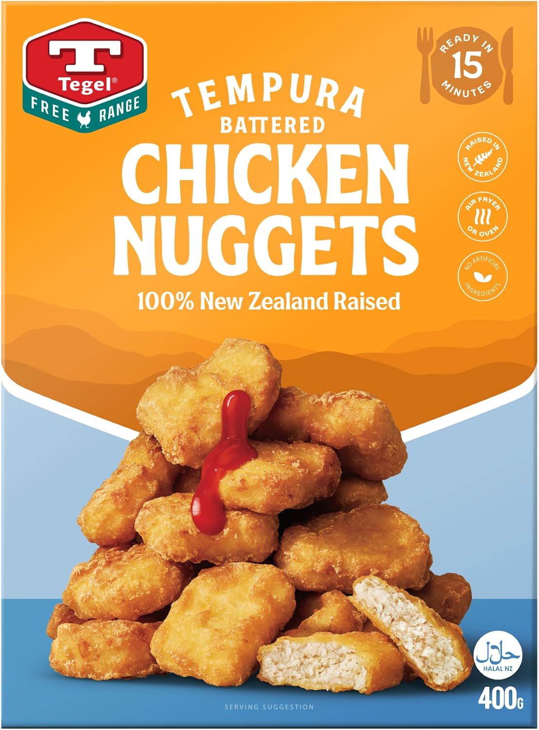 Tegel Tempura Chicken Nuggets 400gm